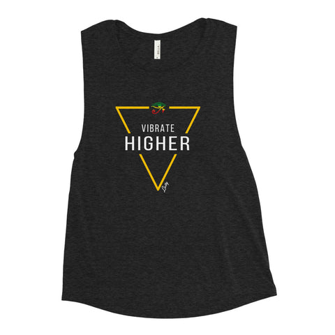 Vibrate Higher Ladies’ Muscle Tank